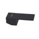 Ручка 25 мм Lidz (90х35х26,4) для змішувачів Kubis Black LDKUB903526449500 SD00055624 фото 1