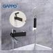 Змішувач для ванни GAPPO G3281, чорний хром 1034041 фото 2