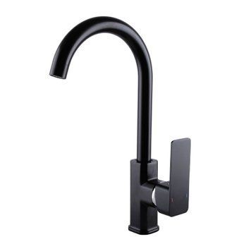 Змішувач для кухні DOMINO MALIBU DMM-203L-Black 000021863 фото