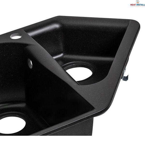 Кухонна мийка з додатковою чашею Lidz 1000x500/225 BLM-14 (LIDZBLM141000500225) SD00044516 фото