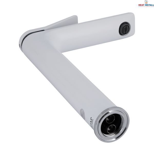 Змішувач для раковини Qtap Presto високий QTPRE269CRW45577 Chrome/White SD00051701 фото