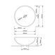 Раковина-чаша Qtap Owl 400х400х155 White QT1911K53WN SD00053082 фото 4