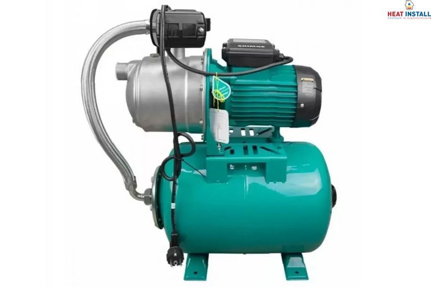 Насосна станція SHIMGE JET750G2 з баком 24 л, Нmax=44 м, Qmax=58 л/хв 1044693 фото