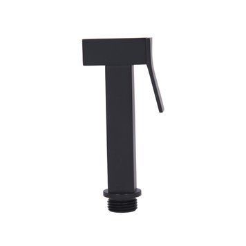 Лійка для ручного душу Qtap (160,5x18,2x56) для змішувача для раковини з гігієнічним душем Gemini Matt Black QTGEM160518256BLA50076 SD00056200 фото