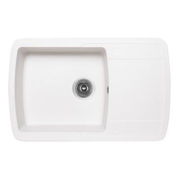Кухонна мийка Lidz 770x490/200 WHI-01 (LIDZWHI01770490200) SD00044517 фото