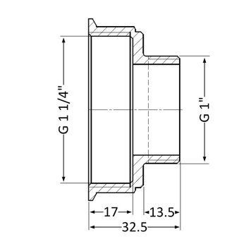 Перехідник Thermo Alliance Standart 1&nbsp;1/4"х1" ВЗ SD4093225 SD00047834 фото