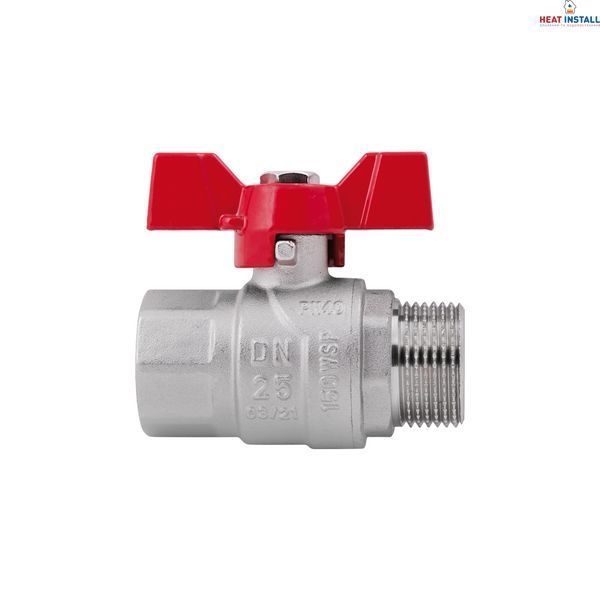 Кран кульовий Thermo Alliance Forte 1" ВЗ для води (метелик) SF607W25 SD00010561 фото