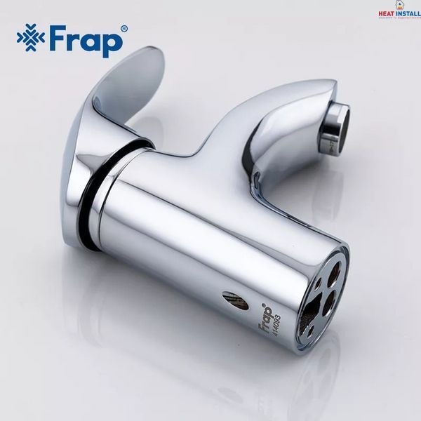 Змішувач для умивальника Frap F1021, хром 1034078 фото