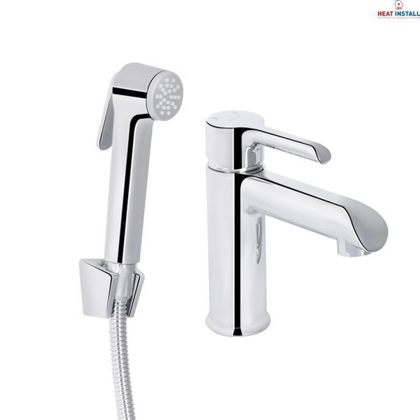 Змішувач для раковини Qtap Grand (з гігієнічним душем) QTGRA272CRM45670 Chrome SD00051794 фото