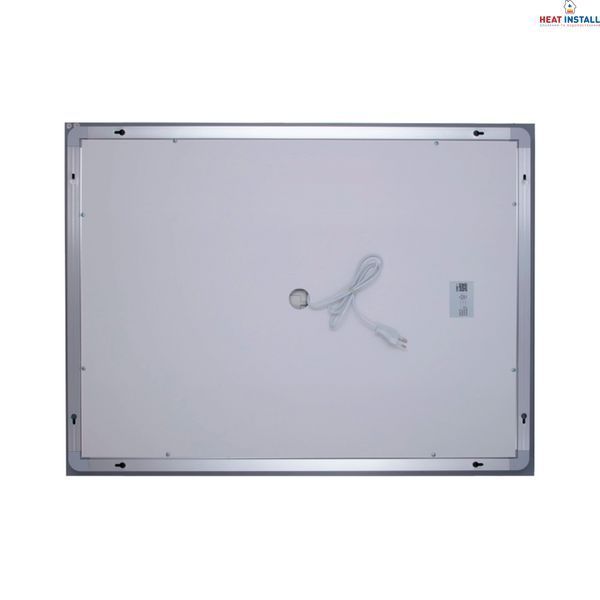 Дзеркало Lidz Kubis 800х600 з LED-підсвічуванням Touch, з антизапотіванням, з димером, рег. яскравості LD78LF9047400 SD00053524 фото