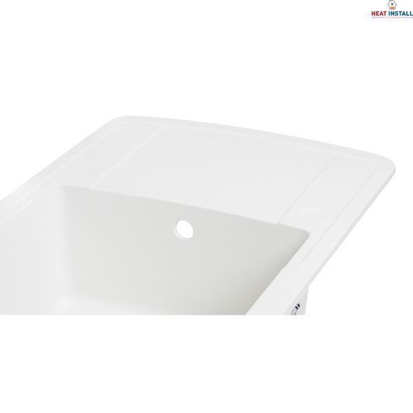Кухонна мийка Lidz 770x490/200 WHI-01 (LIDZWHI01770490200) SD00044517 фото