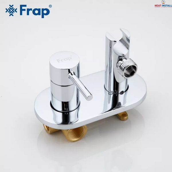 Гігієнічний душ із змішувачем Frap F7505, хром 1033774 фото