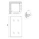 Душова перегородка Qtap Walk-In Standard BLM209.C8 90х200 см, скло Clear 8 мм, покриття CalcLess SD00051925 фото 2