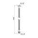 Гнучка підводка для води Thermo Alliance Forte ВЗ 150 см SF392W150 SD00039927 фото 2