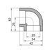 Кутик PPR Thermo Alliance 25, 90&deg; SD00029408 фото 2
