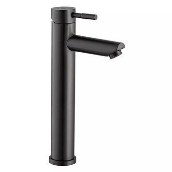 Змішувач для умивальника WEZER EKO11A-01-BLACK високий 1044064 фото
