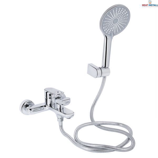 Змішувач для ванни Qtap Jay (з душовим гарнітуром) QTJAY259CRM45541 Chrome SD00051665 фото