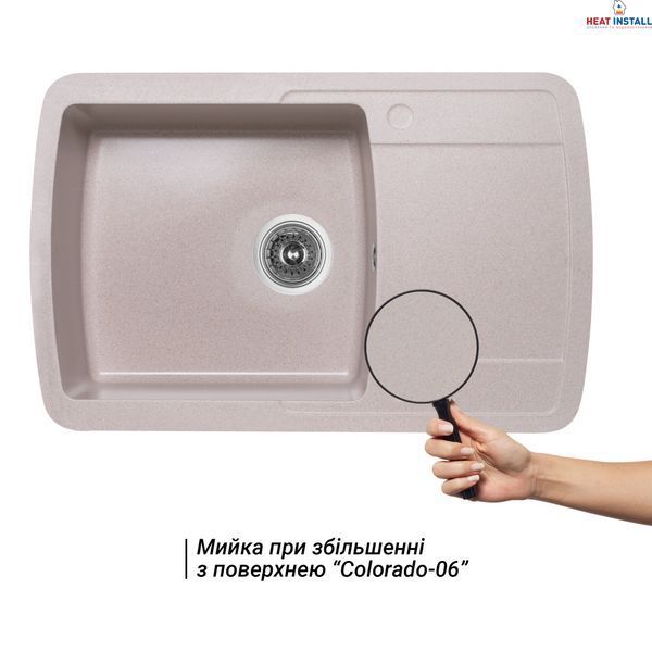 Кухонна мийка Lidz 770x490/200 COL-06 (LIDZCOL06770490200) SD00044518 фото