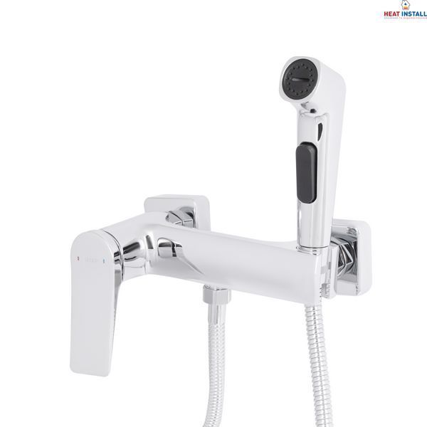 Набір для гігієнічного душу Qtap Nando QTNAN262CRM48654 Chrome SD00054778 фото