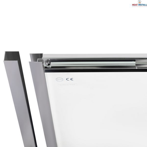 Душові двері в нішу Qtap Taurus CRM201-11.C6 97-108x200 см, скло Clear 6 мм, покриття CalcLess SD00039722 фото