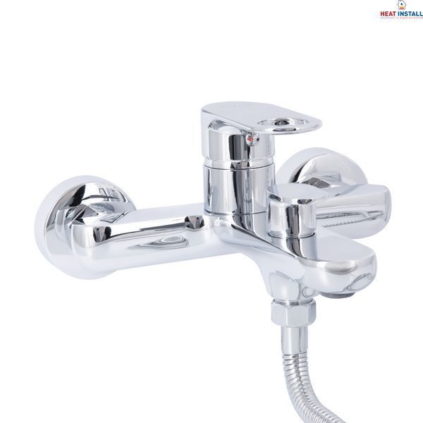 Змішувач для ванни Qtap Jay (з душовим гарнітуром) QTJAY259CRM45541 Chrome SD00051665 фото