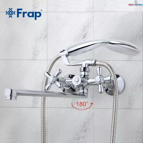 Змішувач для ванни Frap F2225, хром 1034153 фото