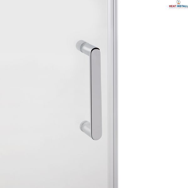 Душові двері в нішу Qtap Taurus CRM201-11.C6 97-108x200 см, скло Clear 6 мм, покриття CalcLess SD00039722 фото