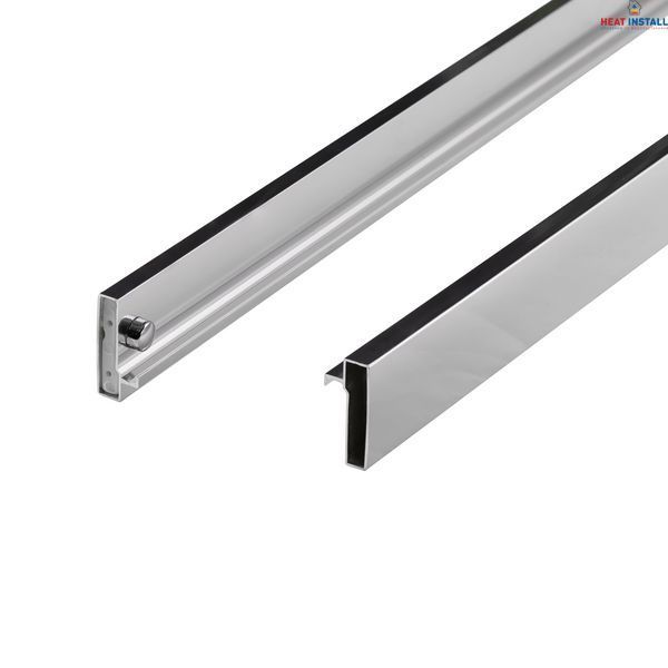 Душові двері в нішу Qtap Taurus CRM201-11.C6 97-108x200 см, скло Clear 6 мм, покриття CalcLess SD00039722 фото