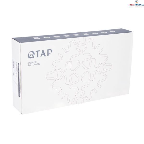 Змішувач для раковини Qtap Gemini високий QTGEM269CRW45679 Chrome/White SD00051803 фото
