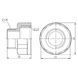 Перехід Thermo Alliance Forte 1/2"х3/8" ВЗ SF360159 SD00002615 фото 1