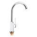 Змішувач для кухні Qtap Grand QTGRAWCR007F Chrome/White SD00039613 фото 4