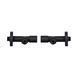 Комплект кранів Thermo Alliance Standart 1/2" З для рушникосушарки кутовий чорний SF395W15B SD00053596 фото 2