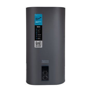 Водонагрівач електричний Thermo Alliance 80 л, Grey, плоский вертикальний, сухий ТЕН 2 кВт (0,8+1,2) DT80V20GPDD2G SD00055142 фото