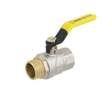 Кран кульовий Raftec YELLOW PN40 ЗВ 3/4" ручка GRH21 53741 фото