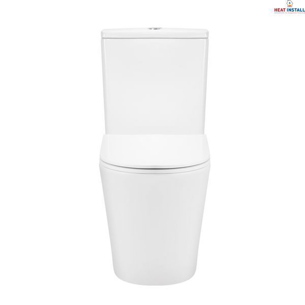 Унітаз-компакт Qtap Scorpio безобідковий з сидінням Soft-close QT14226002W SD00042527 фото