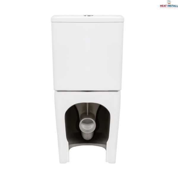 Унітаз-компакт Qtap Scorpio безобідковий з сидінням Soft-close QT14226002W SD00042527 фото