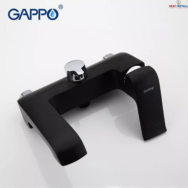 Змішувач для ванни GAPPO G3250, чорний 1034035 фото