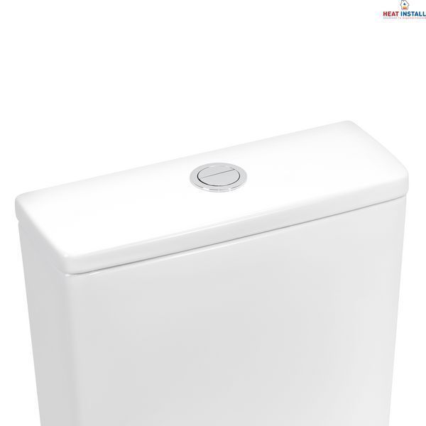 Унітаз-компакт Qtap Scorpio безобідковий з сидінням Soft-close QT14226002W SD00042527 фото