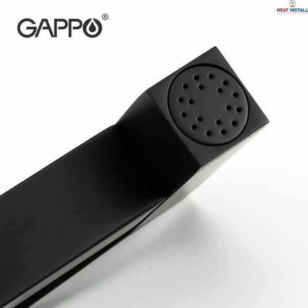 Гігієнічний душ GAPPO G7207-6, чорний 1041652 фото