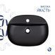 Комплект Qtap Scorpio: Раковина накладна овальна 500x380x120 мм Matt Black + Донний клапан PU03 SD00053436 фото 5