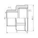 Перехід Thermo Alliance Forte 3/4"х1/2" ВЗ SF3602015 SD00002616 фото 1