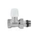 Кран радіаторний Icma 1/2" з антипротіканням прямий без ручки №815+940 SD00021130 фото 2