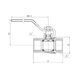 Кран кульовий Thermo Alliance Forte 1" ВР для газа (ручка) SF600G25 SD00010564 фото 2