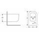 Біде підвісне Qtap Gemini 485&times;340&times;300 мм, White QTTAU28W49120 SD00055244 фото 2