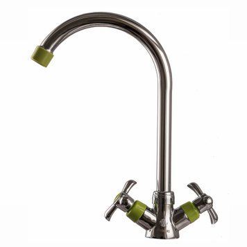 Змішувач для кухні DOMINO DK-H1-2N-GREEN 000011731 фото