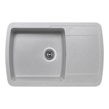Кухонна мийка Lidz 770x490/200 GRA-09 (LIDZGRA09770490200) SD00044524 фото