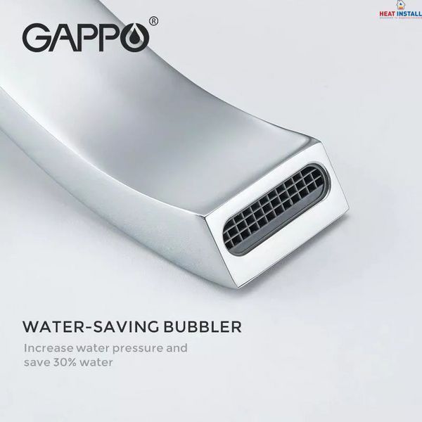 Вбудована душова система GAPPO G7107-40, вилив - перемикач на лійку, 3-функції, хром 1041649 фото