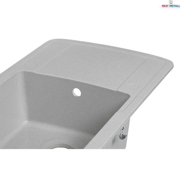Кухонна мийка Lidz 770x490/200 GRA-09 (LIDZGRA09770490200) SD00044524 фото