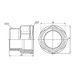 Перехід Thermo Alliance Forte 3/4" ВЗ SF3602020 SD00002617 фото 2