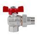 Кран кульовий Icma FAR. ROSSA 1/2" кутовий №361 SD00042357 фото 3